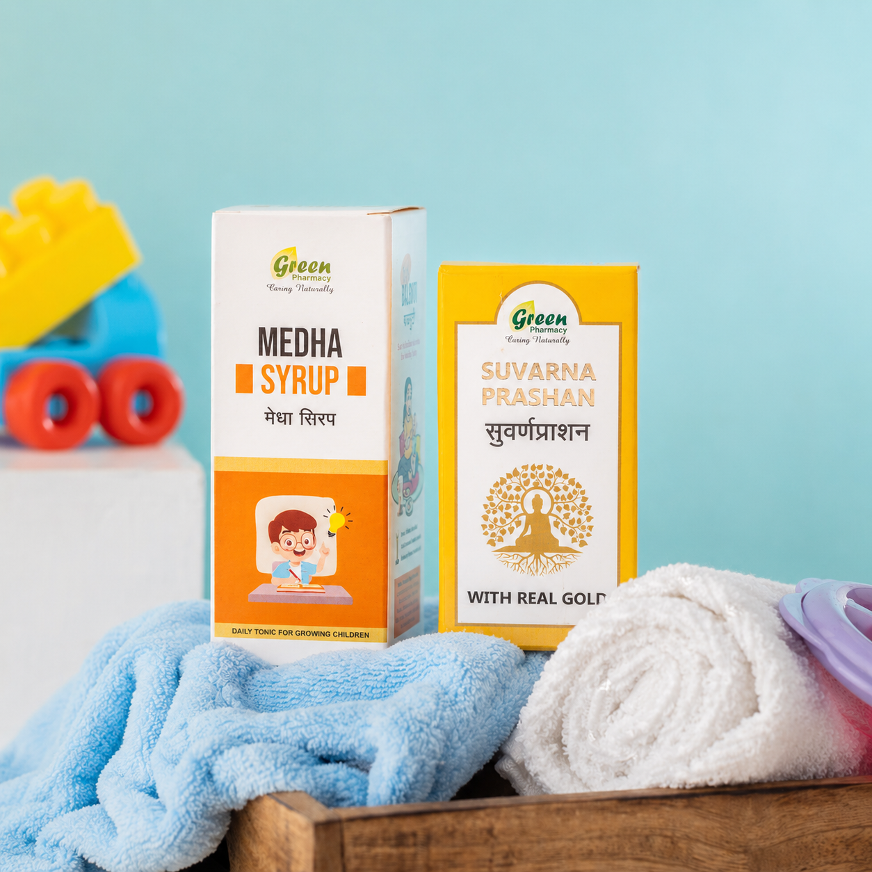 Baby Health - Suvarnaprashan and Medha Syrup
