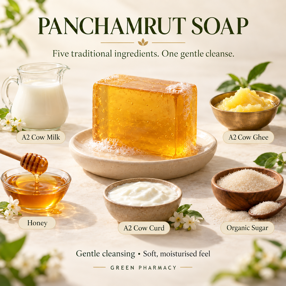 Panchamrut Soap baby friendly